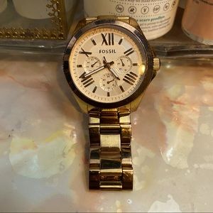 Women’s Fossil Gold Watch